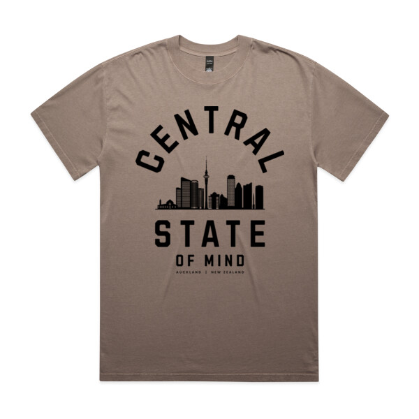 CENTRAL STATE TEE (BOXY OVERSIZED FIT) - AS Colour Mens Heavy Faded Tee Thumbnail