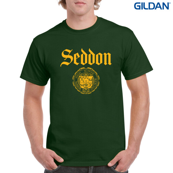 SEDDON VINTAGE TEE  - Gildan Mens Heavy Cotton T-Shirt Thumbnail