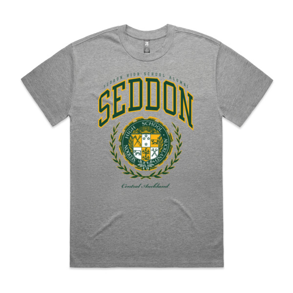 SEDDON VARSITY TEE (OVERSIZED BOXY FIT) - AS Colour Mens Heavy Tee Thumbnail