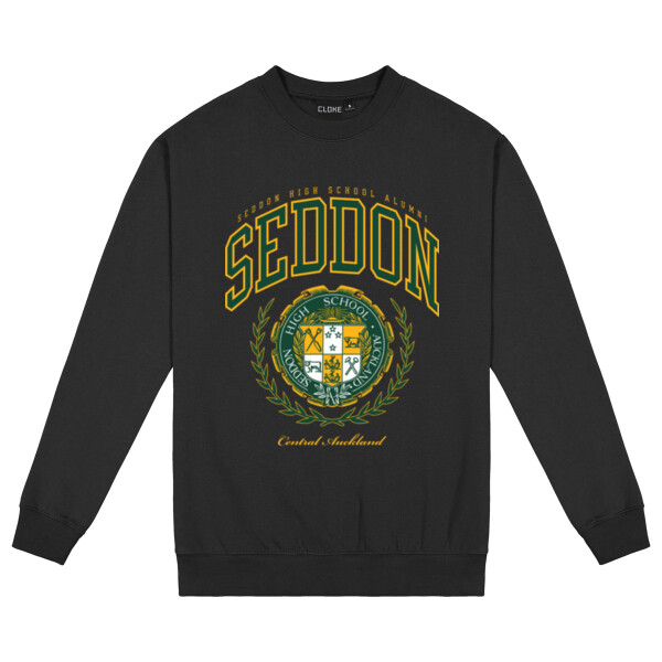 SEDDON VARSITY CREW - Cloke Mens Standard Crew  Thumbnail