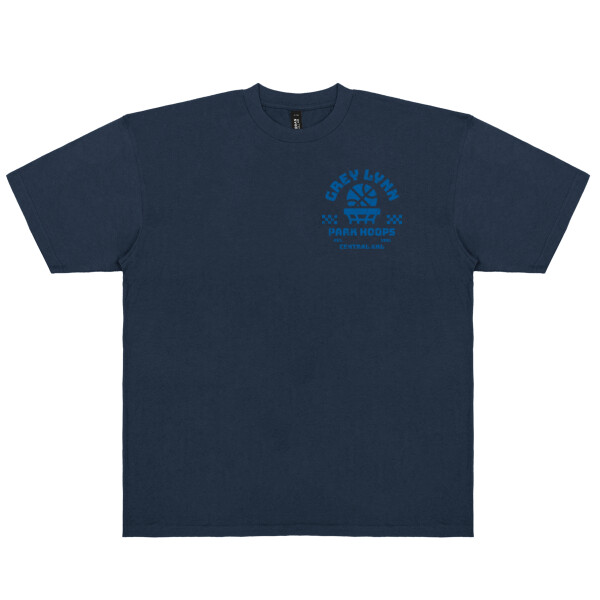 GREY LYNN HOOPS TEE (DROP SHOULDER/CROPPED) - Urban Collab Mens Set Club Tee Thumbnail