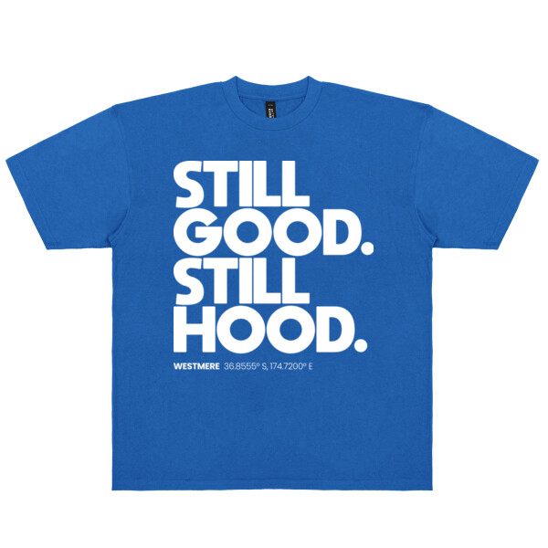 WESTMERE HOOD TEE (DROP SHOULDER/CROPPED) - Urban Collab Mens Set Club Tee Thumbnail