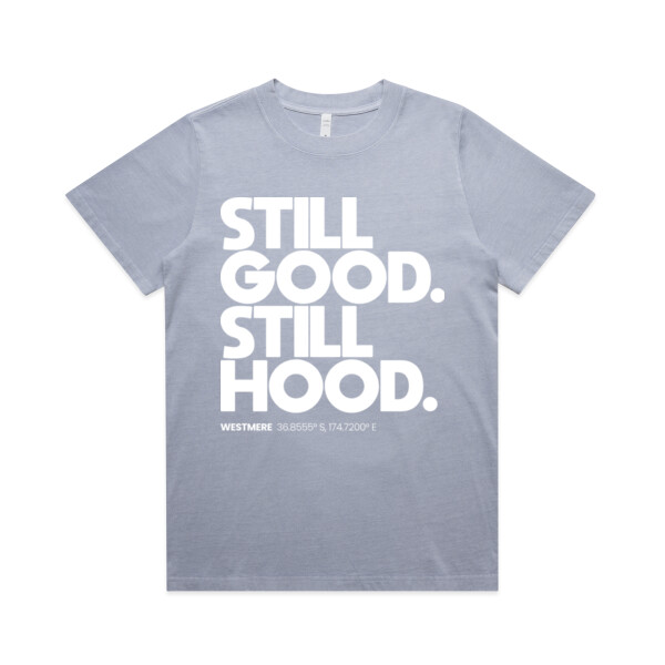 WESTMERE HOOD TEE (OVERSIZED BOXY FIT) - AS Colour Womens Heavy Faded Tee Thumbnail