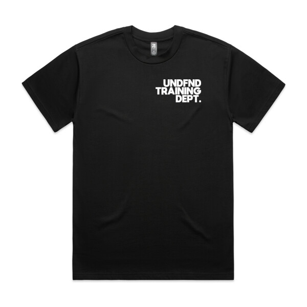 UNDFND TRAINING DEPT. TEE (OVERSIZED BOXY FIT) - AS Colour Mens Heavy Tee Thumbnail
