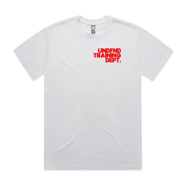 UNDFND TRAINING DEPT. TEE (OVERSIZED BOXY FIT) - AS Colour Mens Heavy Tee Thumbnail