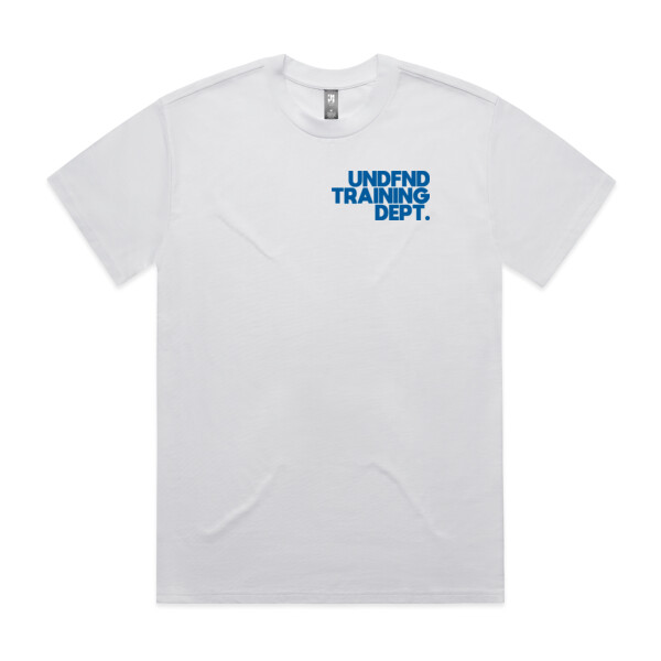 UNDFND TRAINING DEPT. TEE (OVERSIZED BOXY FIT) - AS Colour Mens Heavy Tee Thumbnail
