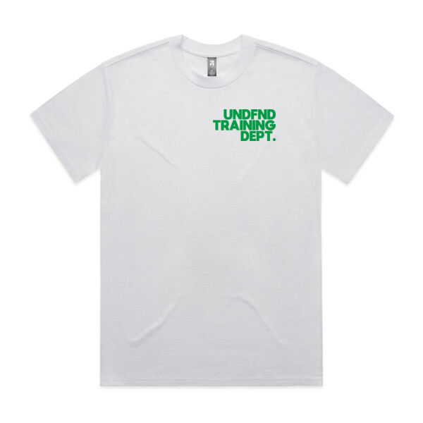 UNDFND TRAINING DEPT. TEE (OVERSIZED BOXY FIT) - AS Colour Mens Heavy Tee Thumbnail