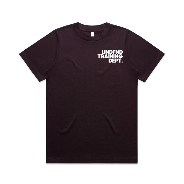 UNDFND TRAINING DEPT. TEE (OVERSIZED BOXY FIT) - AS Colour Womens Heavy Tee Thumbnail