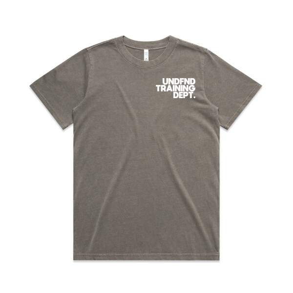 UNDFND TRAINING DEPT. TEE (OVERSIZED BOXY FIT) - AS Colour Womens Heavy Faded Tee Thumbnail