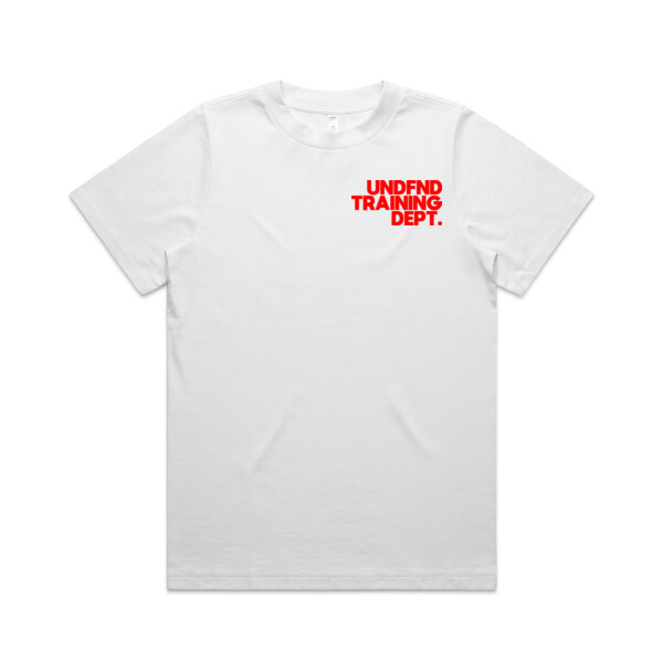 UNDFND TRAINING DEPT. TEE (OVERSIZED BOXY FIT) - AS Colour Womens Heavy Tee Thumbnail