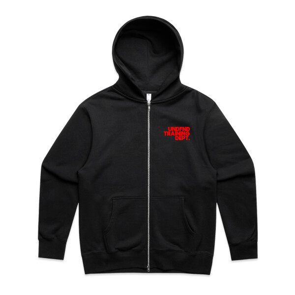 UNDFND TRAINING DEPT. ZIP HOODIE - AS Colour Mens Heavy Zip Hood Thumbnail