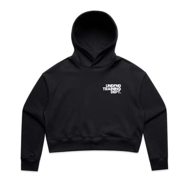 UNDFND TRAINING DEPT. CROPPED HOODIE - AS Colour Womens Relax Crop Hood Thumbnail