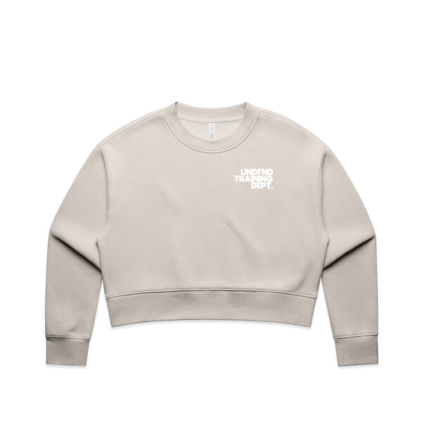UNDFND TRAINING DEPT. CROPPED CREW - AS Colour Women's Relax Crop Crew Thumbnail