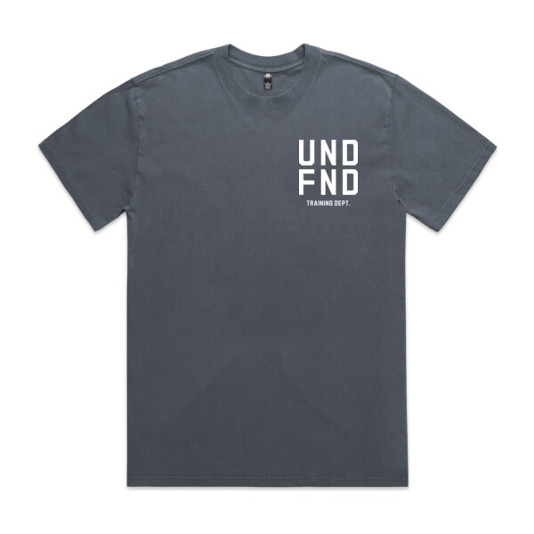 UNDFND BLOCK TEE (OVERSIZED BOXY FIT) - AS Colour Mens Heavy Faded Tee Thumbnail