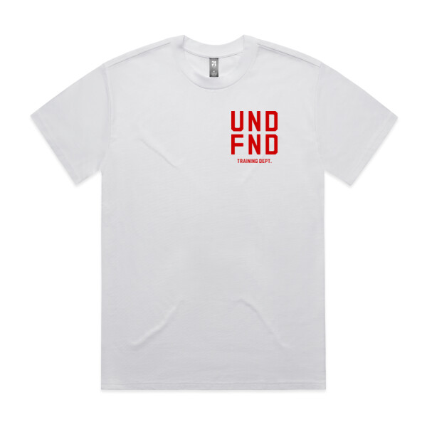 UNDFND BLOCK TEE (OVERSIZED BOXY FIT) - AS Colour Mens Heavy Tee Thumbnail