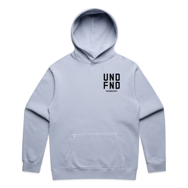 UNDFND BLOCK HOODIE - AS Colour Mens Relax Faded Hood Thumbnail