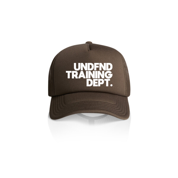 UNDFND BLOCK CAP - AS Colour Frame Foam Trucker Cap Thumbnail