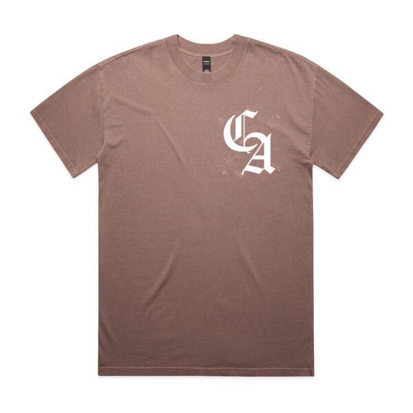 CENTRAL FLOWERS TEE (OVERSIZED BOXY FIT) - AS Colour Mens Heavy Faded Tee Thumbnail