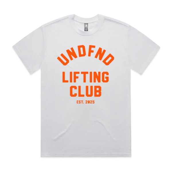 UNDFND LIFTING CLUB TEE (OVERSIZED BOXY FIT) - AS Colour Mens Heavy Tee Thumbnail