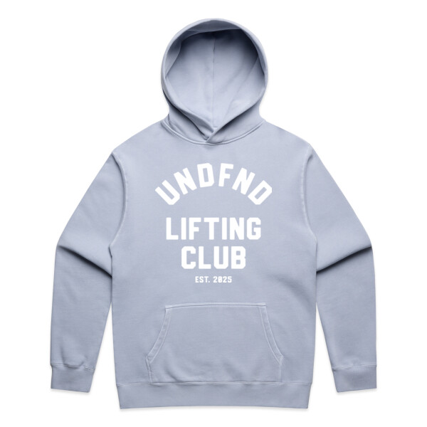 UNDFND LIFTING CLUB HOODIE - AS Colour Mens Relax Faded Hood Thumbnail
