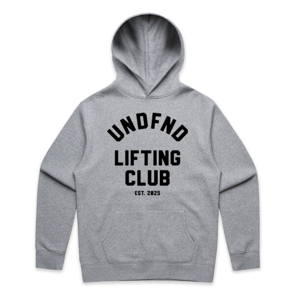 UNDFND LIFTING CLUB HOODIE - AS Colour Mens Relax Hood Thumbnail