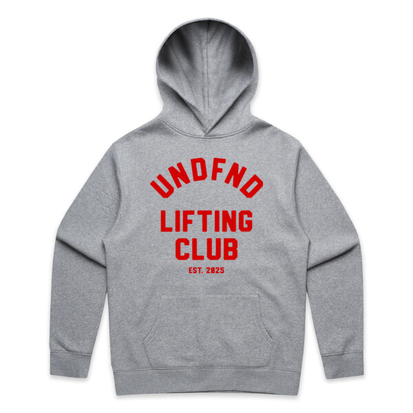 UNDFND LIFTING CLUB HOODIE - AS Colour Mens Relax Hood - AS Colour Mens Relax Hood Thumbnail