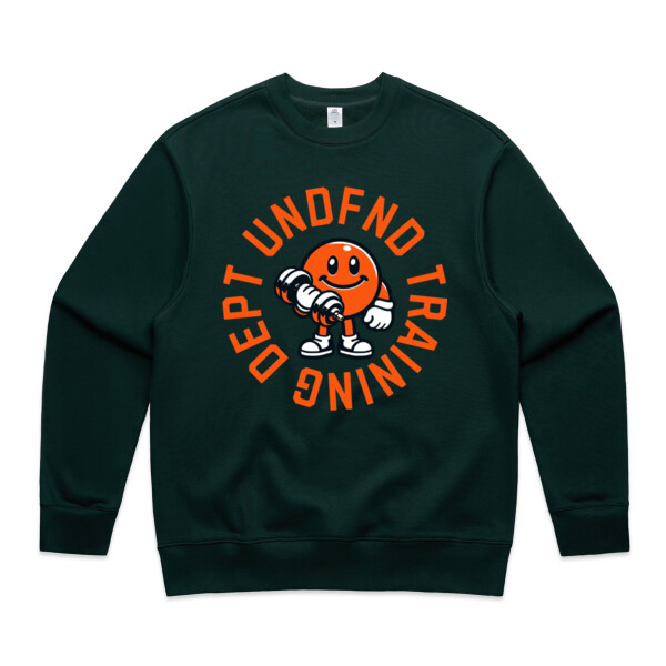 UNDFND TRAINING MASCOT CREW - AS Colour Mens Heavy Crew Thumbnail