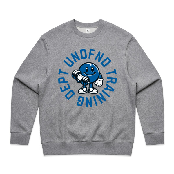 UNDFND TRAINING MASCOT CREW - AS Colour Mens Heavy Crew Thumbnail