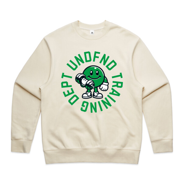 UNDFND TRAINING MASCOT CREW - AS Colour Mens Heavy Crew Thumbnail