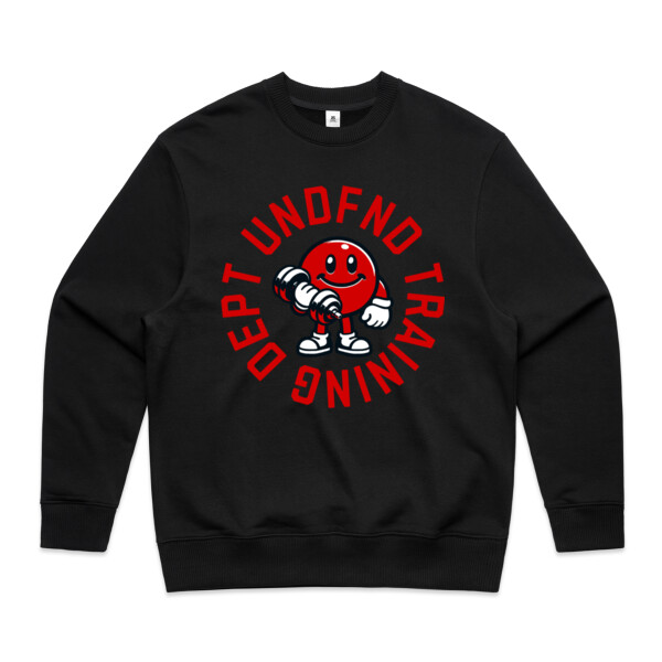 UNDFND TRAINING MASCOT CREW - AS Colour Mens Heavy Crew Thumbnail
