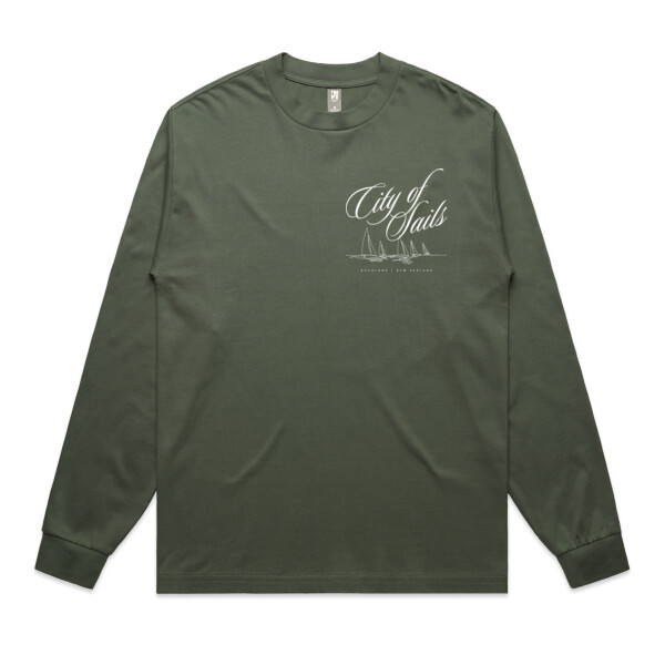 CITY OF SAILS L/S TEE - AS Colour Mens Heavy Long Sleeve Tee Thumbnail