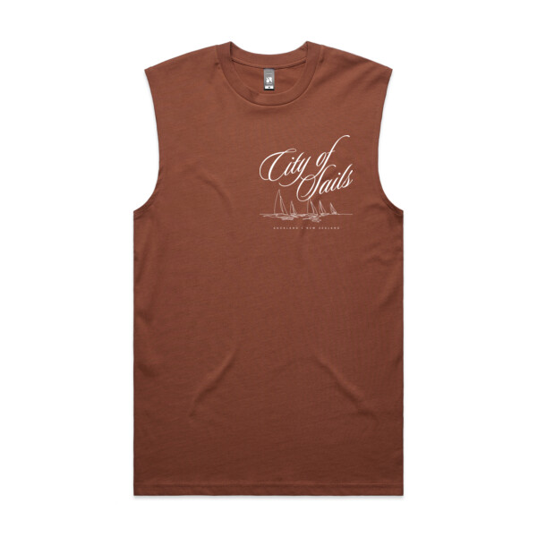 CITY OF SAILS SLEEVELESS TEE - AS Colour Mens Classic Tank Thumbnail