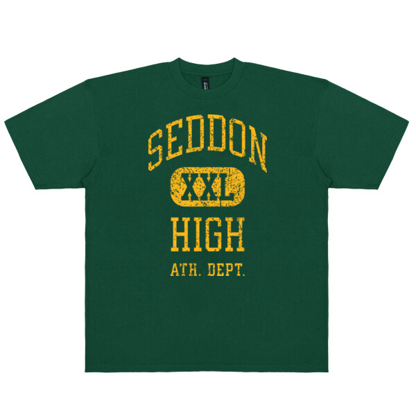 SEDDON ATHLETICS TEE (DROP SHOULDER / OVERSIZED) - Urban Collab Mens Set Club Tee Thumbnail