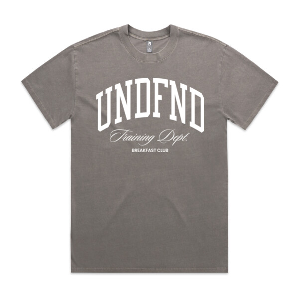 UNDFND BREAKFAST CLUB TEE (OVERSIZED BOXY FIT) - AS Colour Mens Heavy Faded Tee Thumbnail