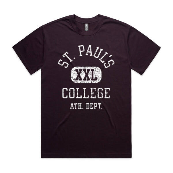 ST PAULS ATH. DEPT. TEE - AS Colour Mens Heavy Tee Thumbnail