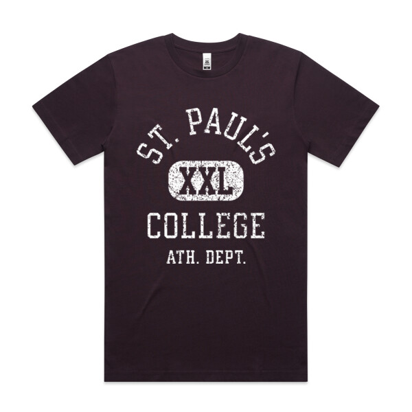 ST PAULS ATH. DEPT. TEE - AS Colour Mens Block T shirt Thumbnail