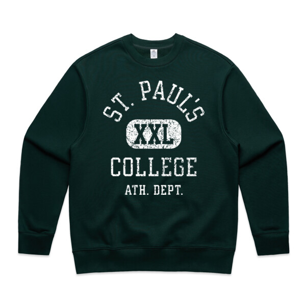 ST PAULS ATH. DEPT. CREW - AS Colour Mens Heavy Crew Thumbnail