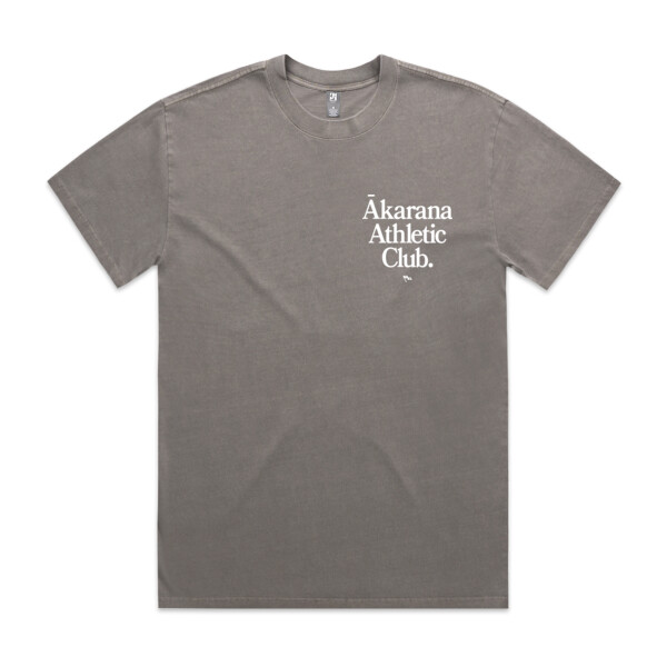 AKARANA ATHLETIC CLUB TEE (OVERSIZED BOXY FIT) - AS Colour Mens Heavy Faded Tee Thumbnail