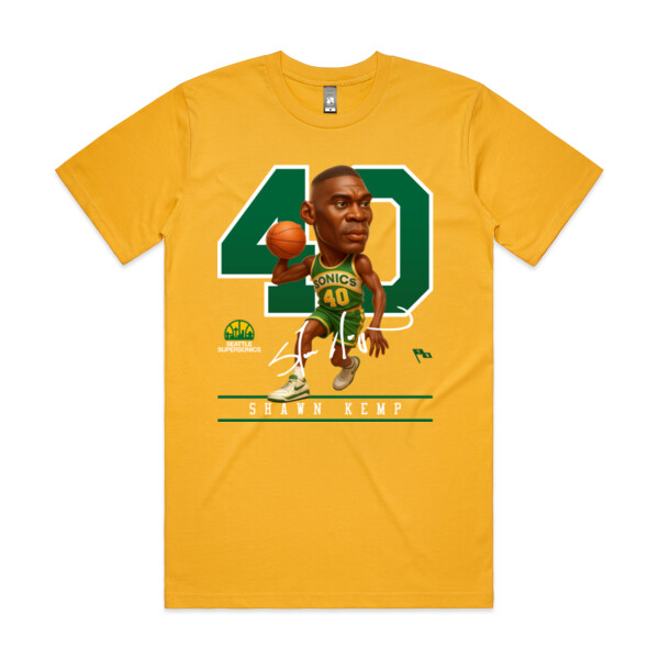 KEMP CARICATURE TEE - AS Colour Mens Classic Tee Thumbnail