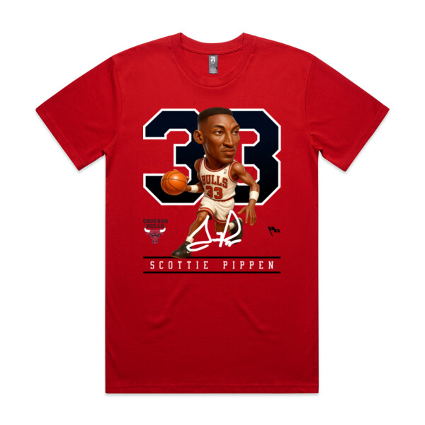 PIPPEN CARICATURE TEE - AS Colour Mens Classic Tee Thumbnail