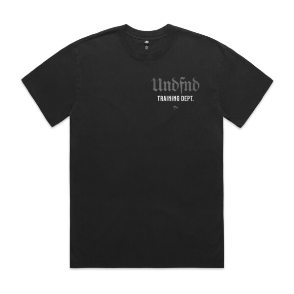UNDFND DISCIPLINE TEE (OVERSIZED BOXY FIT) - AS Colour Mens Heavy Faded Tee Thumbnail