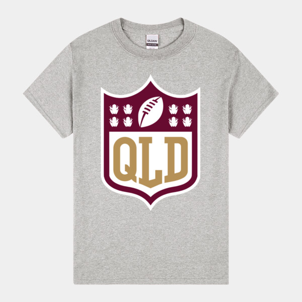 QLD ORIGIN CANE TOAD TEE - Gildan Mens Heavy Cotton T-Shirt Thumbnail