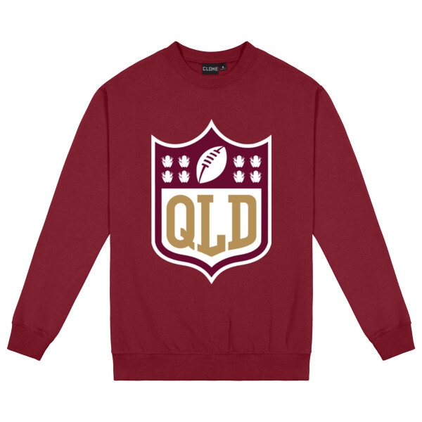 QLD ORIGIN CANE TOAD CREW - Cloke Mens Standard Crew  Thumbnail