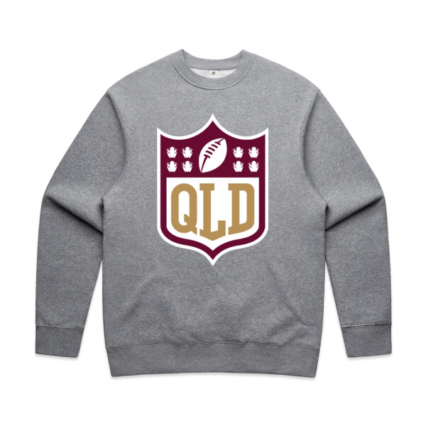 QLD ORIGIN CANE TOAD CREW - AS Colour Mens Relax Crew Thumbnail
