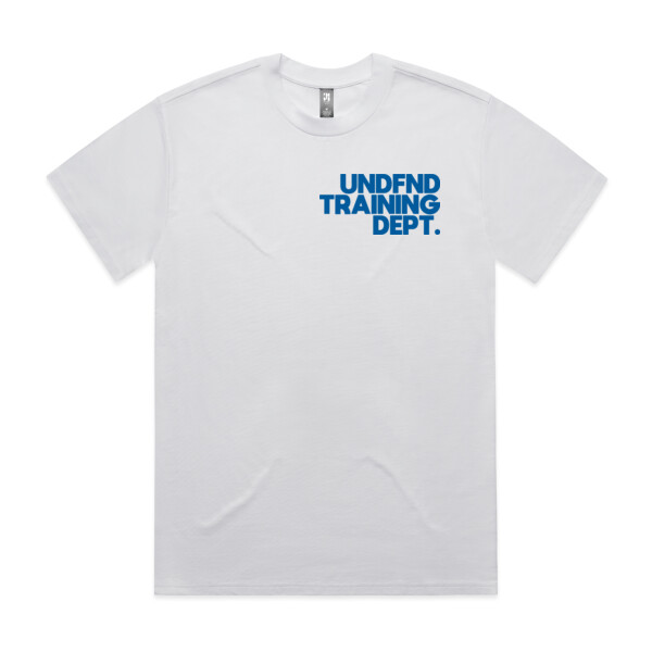 UNDFND TRAINING DEPT. TEE (OVERSIZED BOXY FIT) - AS Colour Mens Heavy Tee Thumbnail