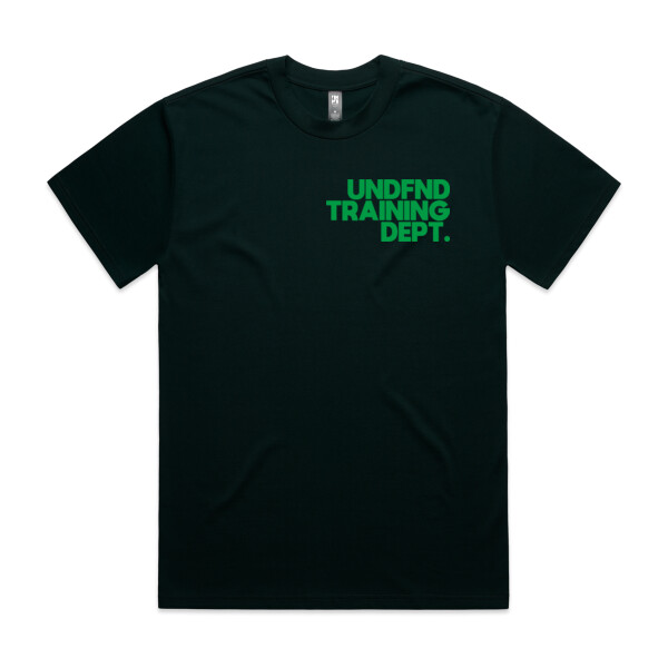 UNDFND TRAINING DEPT. TEE (OVERSIZED BOXY FIT) - AS Colour Mens Heavy Tee Thumbnail
