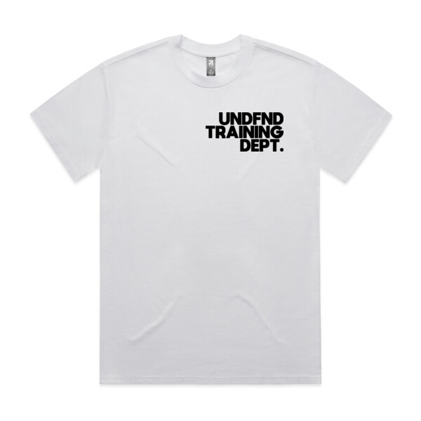 UNDFND TRAINING DEPT. TEE (OVERSIZED BOXY FIT) - AS Colour Mens Heavy Tee Thumbnail