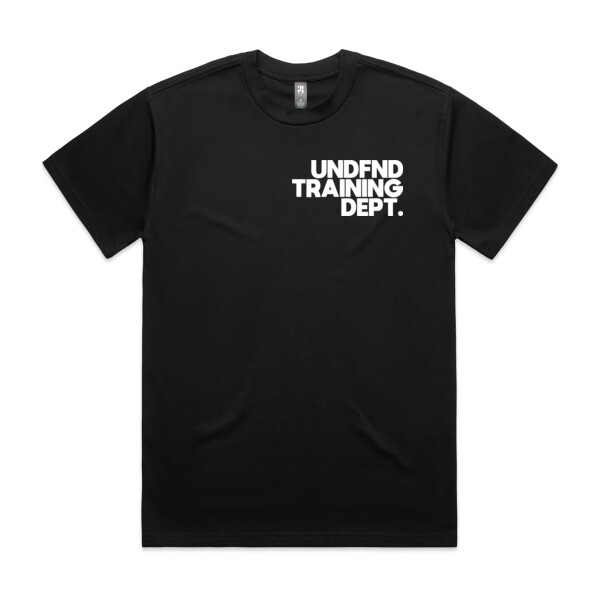 UNDFND TRAINING DEPT. TEE (OVERSIZED BOXY FIT) - AS Colour Mens Heavy Tee Thumbnail
