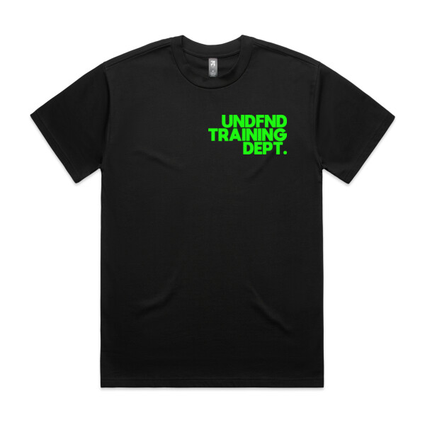 UNDFND TRAINING DEPT. TEE (OVERSIZED BOXY FIT) - AS Colour Mens Heavy Tee Thumbnail