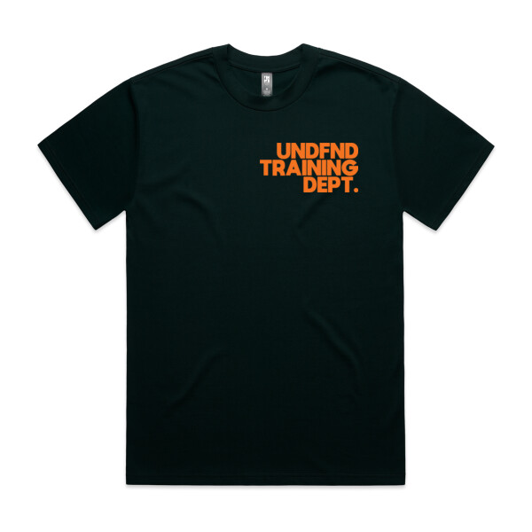 UNDFND TRAINING DEPT. TEE (OVERSIZED BOXY FIT) - AS Colour Mens Heavy Tee Thumbnail